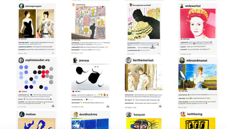Les peintures Instagram de Laurence de Valmy à San Francisco