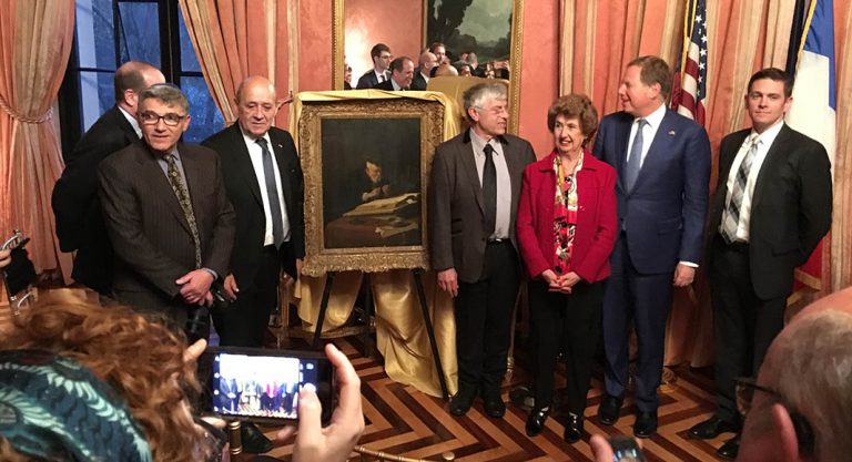 Un tableau volé par les nazis restitué à une famille française à New York