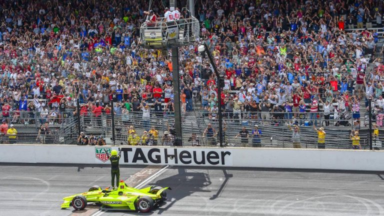 Le Français Simon Pagenaud remporte l'Indy500, Trump le félicite