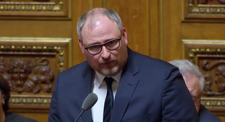 Le sénateur Ronan Le Gleut parle blockchains à Los Angeles