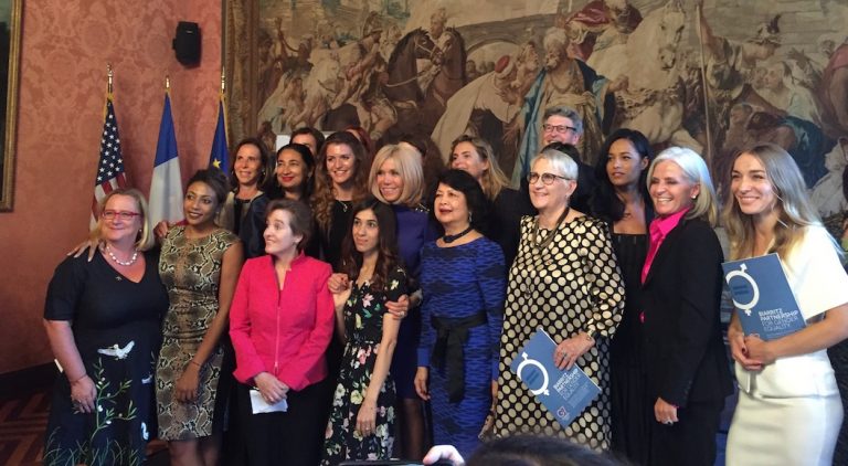 Brigitte Macron soutient l'égalité femmes-hommes à New York