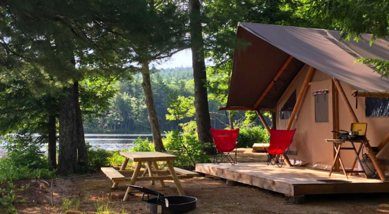 Huttopia, des Français dans le "glamping" aux Etats-Unis