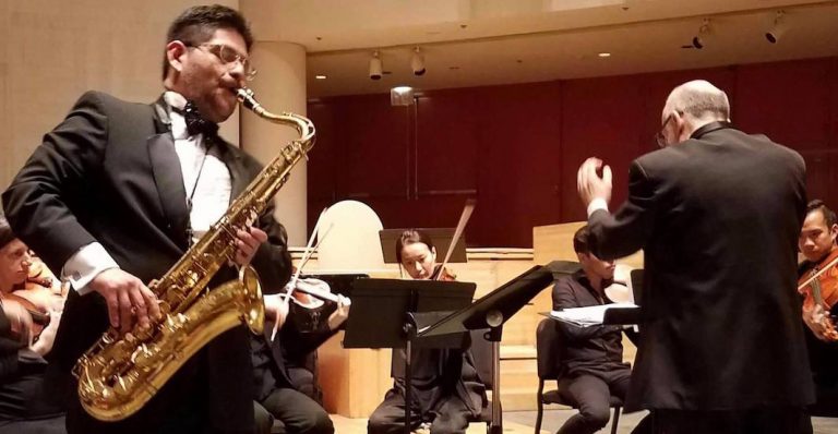 "Music on the West Side": soirée cordes et saxo à New York