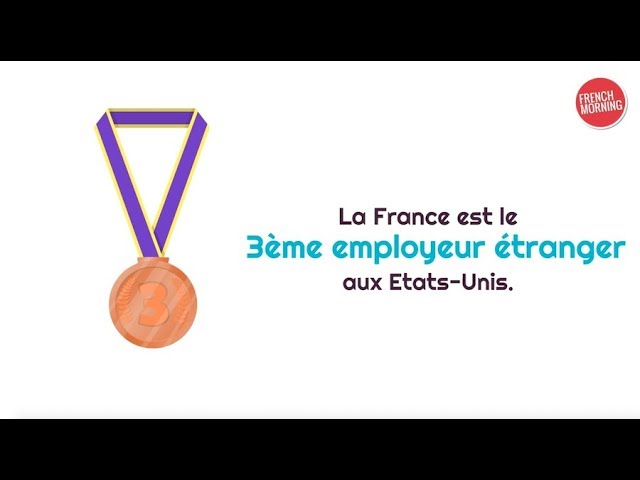 Infographie: les entreprises françaises créent des emplois partout aux Etats-Unis