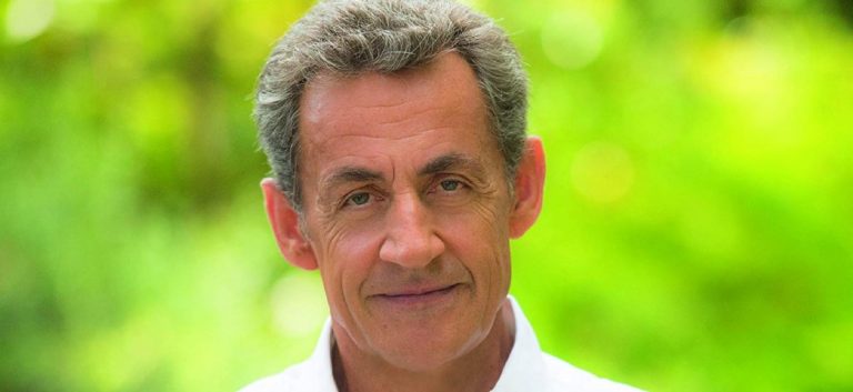 Nicolas Sarkozy à la librairie Albertine à New York