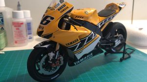 Une des motos d'Antoine Letogne
