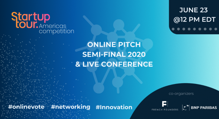 Le Startup Tour, organisé par FrenchFounders, revient avec une demi-finale en ligne le 23 juin
