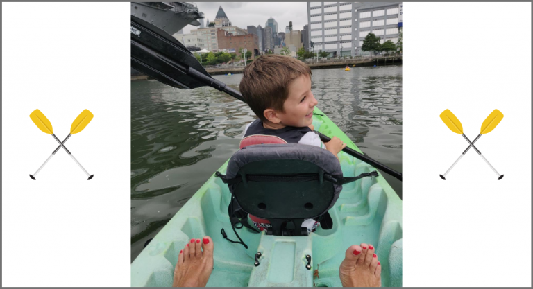 Et pourquoi pas une sortie kayak en famille à New York pour se rafraîchir ?