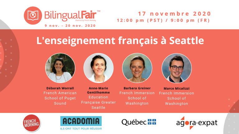 Bilingual Education Fair 2020 : à Seattle, quelles options d’éducation bilingue pour votre enfant ?