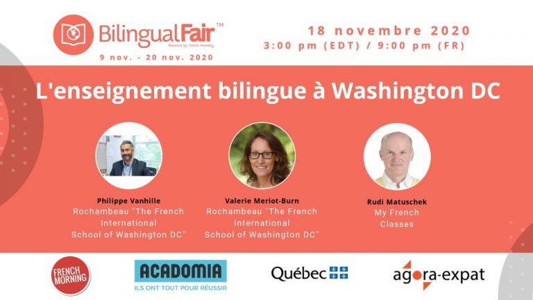 [Vidéo] L’enseignement bilingue à Washington DC