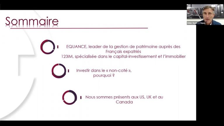 [Webinaire] Opportunités d’investissement avant la fin d’année : parlons du “non-coté”