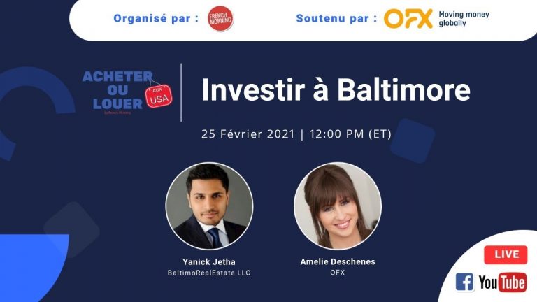 [Vidéo] Immobilier : investir à Baltimore