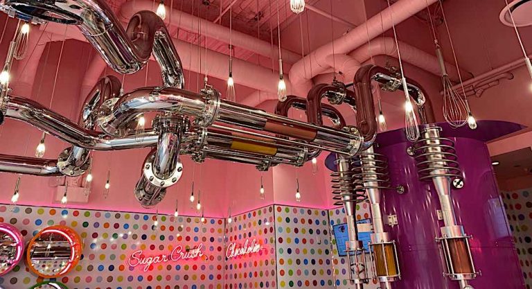 À Las Vegas, une fontaine de chocolat géante made in France
