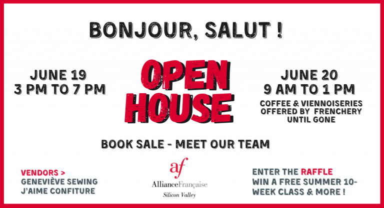 L’Alliance Française Silicon Valley vous donne rendez-vous pour un été français