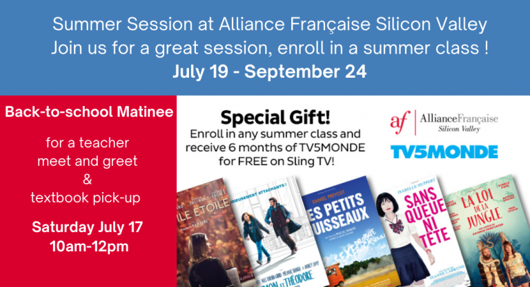 Profitez de l’été pour apprendre le français !