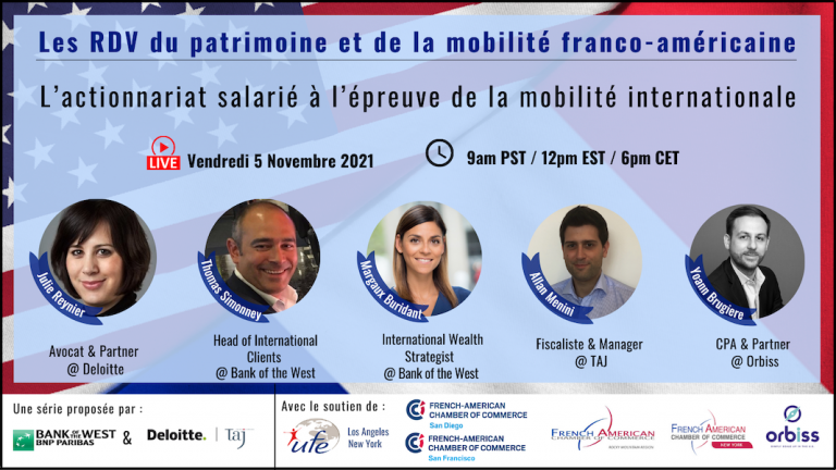 Les rendez-vous du patrimoine et de la mobilité franco-américaine : quid de l’actionnariat salarié