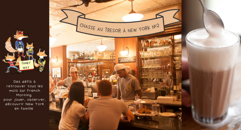Où déguster un authentique New York Egg Cream ? Un jeu de piste en famille pour vous guider