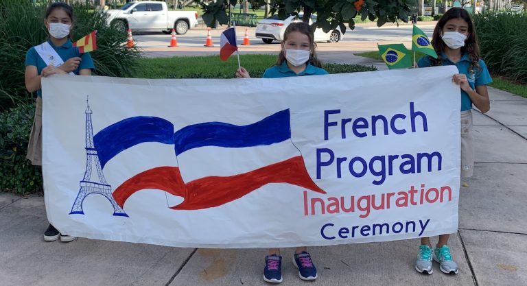 A Doral, une nouvelle classe de maternelle bilingue français-anglais