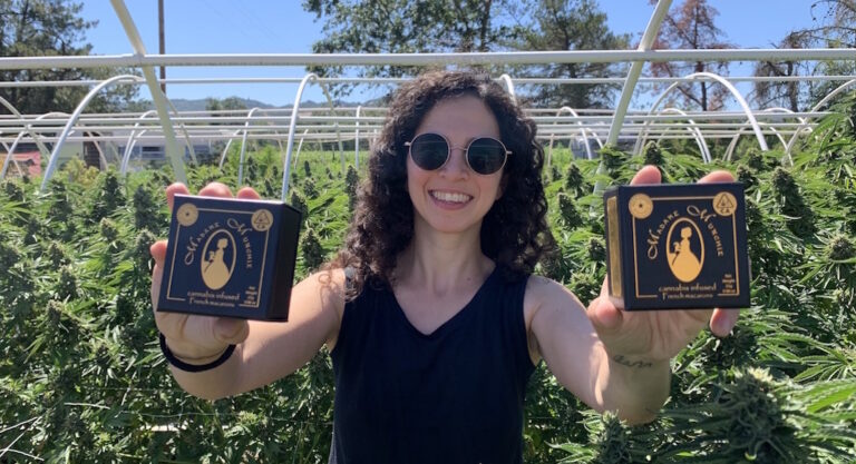 Madame Munchie, la reine du macaron au cannabis