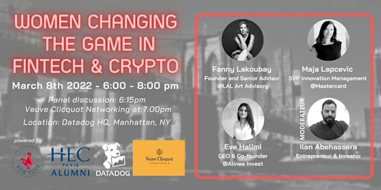 Women’s Day : HEC et la French Tech NY abordent la diversité dans les cryptos et NFT