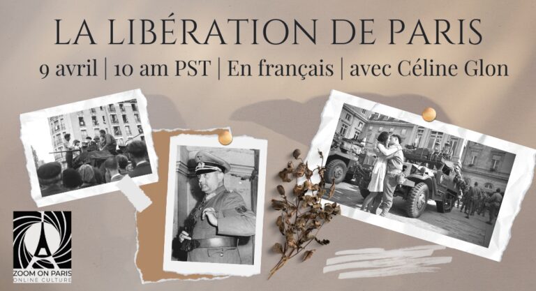 Conférence en ligne : l’histoire de la libération de la Ville Lumière