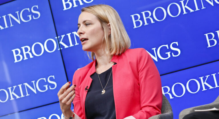 Célia Belin : Des bancs de la fac à la Brookings Institution