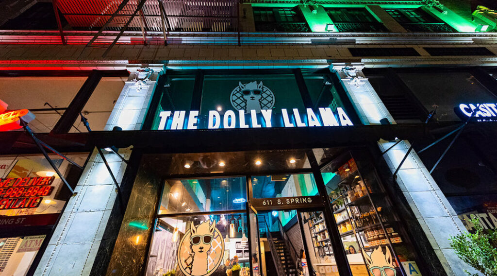 Le restaurant Dolly Llama à Downtown LA