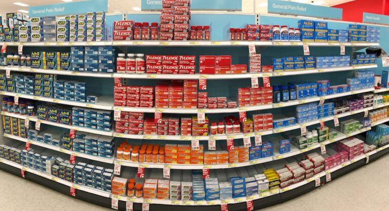 Ces médicaments en vente libre aux États-Unis et sur ordonnance en France