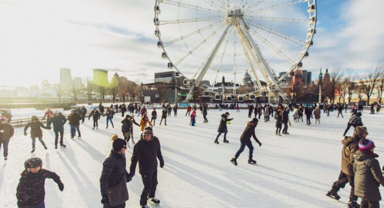 Poutine, patin à glace et visites: un week-end d’hiver à Montréal