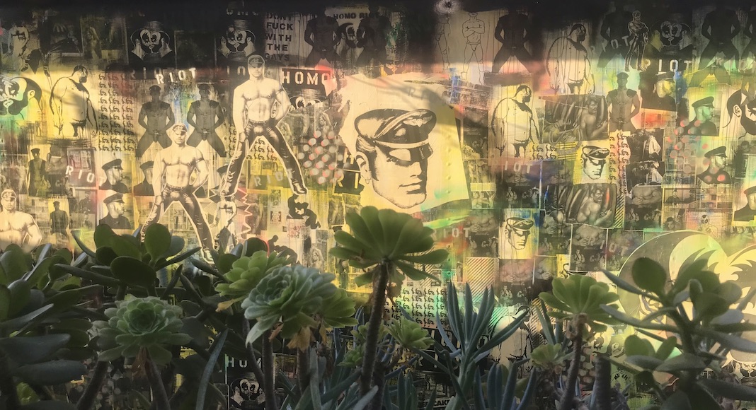 Les jardins de la Tom of Finland Foundation