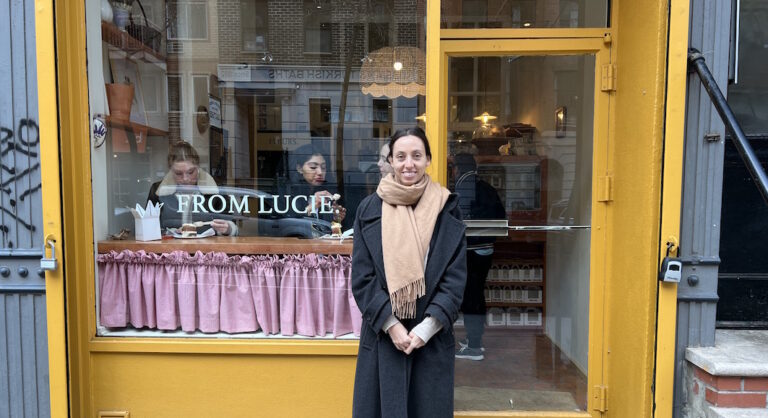 Maïté et gâteaux à fleurs: From Lucie ouvre sa boutique à New York