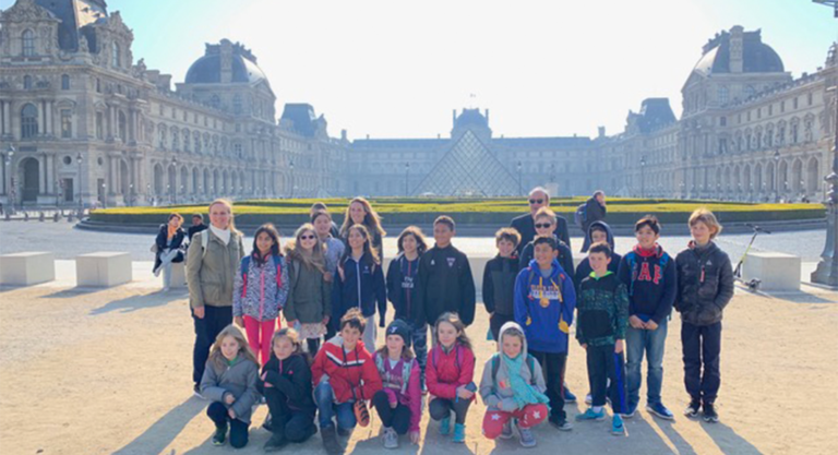 En 2023, direction la France pour les élèves de la Silicon Valley International School