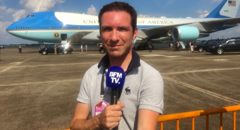 Cédric Faiche: Mon quotidien de correspondant US pour la télé française
