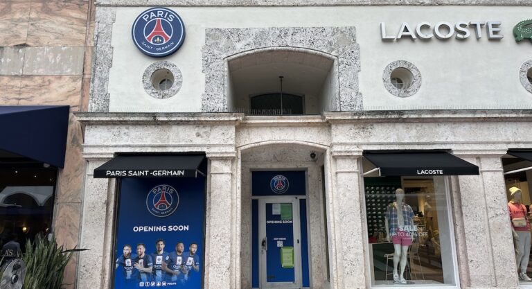 À Miami, le PSG ouvre sa troisième boutique aux États-Unis