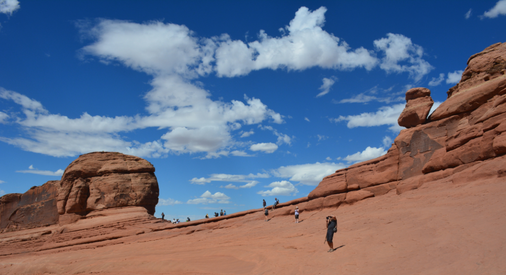 Randonnée vers Arches NP