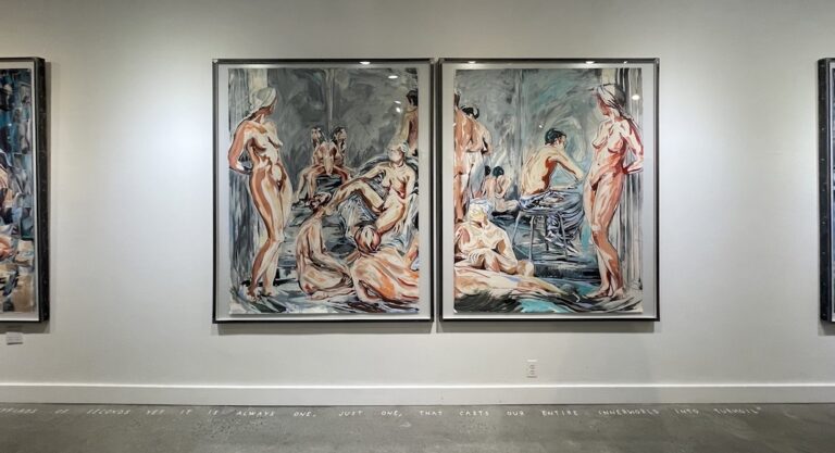 Clément Denis (Nicolas Auvray Gallery), peindre avec ses doigts et ses rêves