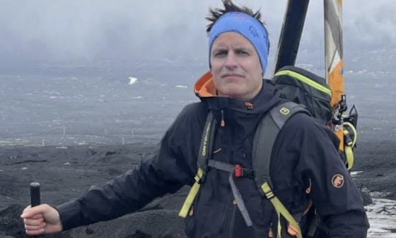 Tom Gerbier en randonnée en montagne. © Facebook (with approval from the Gerbier family)