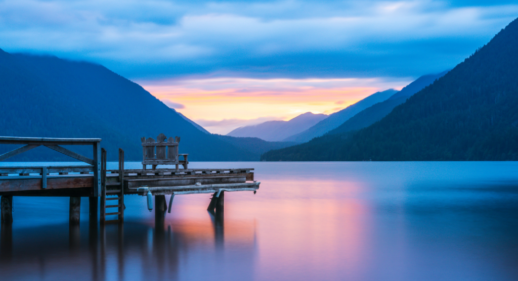Crescent Lake Olympic NP