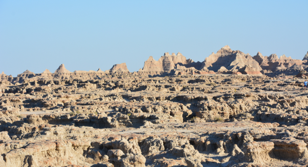 Badlands overlook