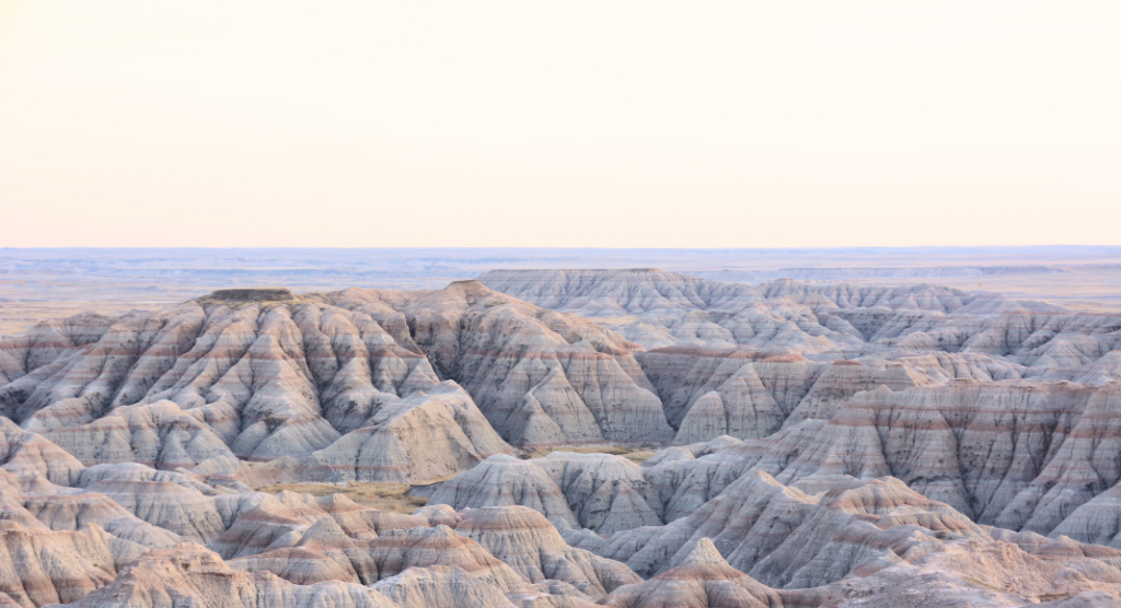 Mesas parc national de Badlands