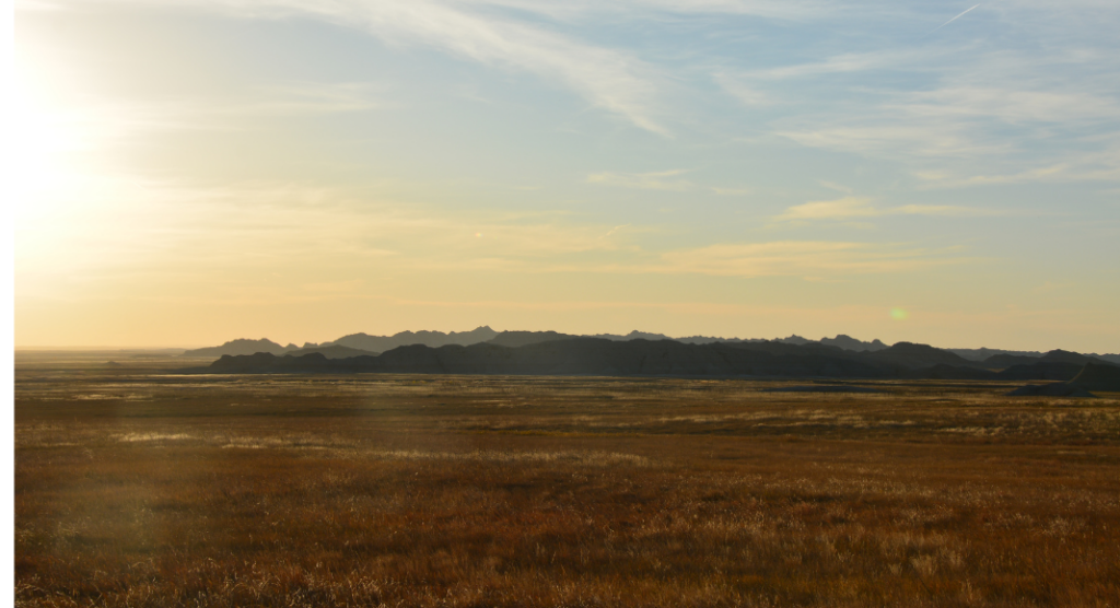Prairie parc national de Badlands
