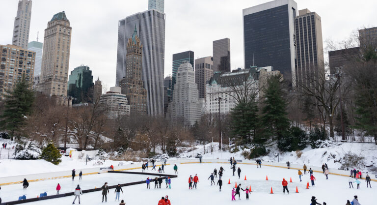12 patinoires où glisser cet hiver à New York