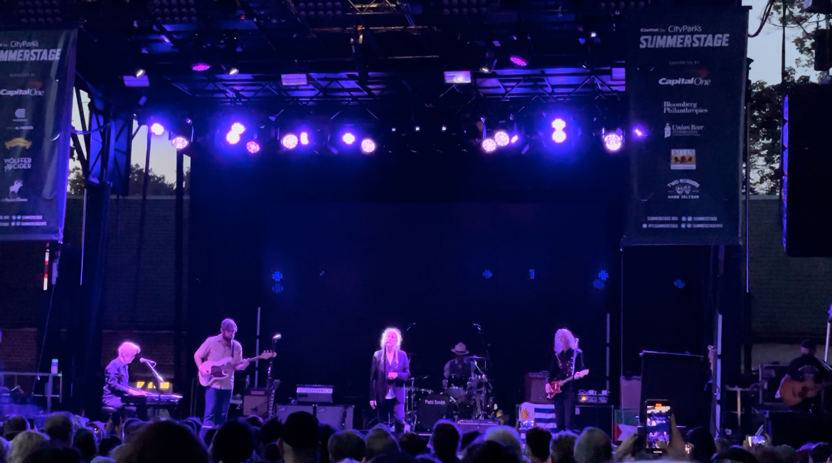 PATTI SMITH Summerstage 2021 @Olivia Garcin