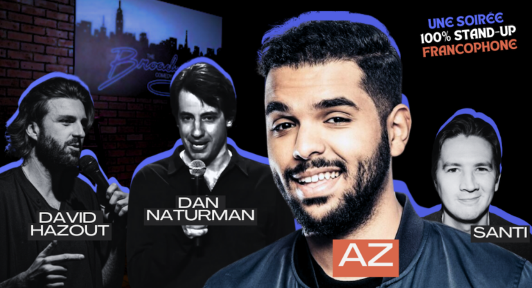 Le New York French Comedy revient avec 4 humoristes francophones
