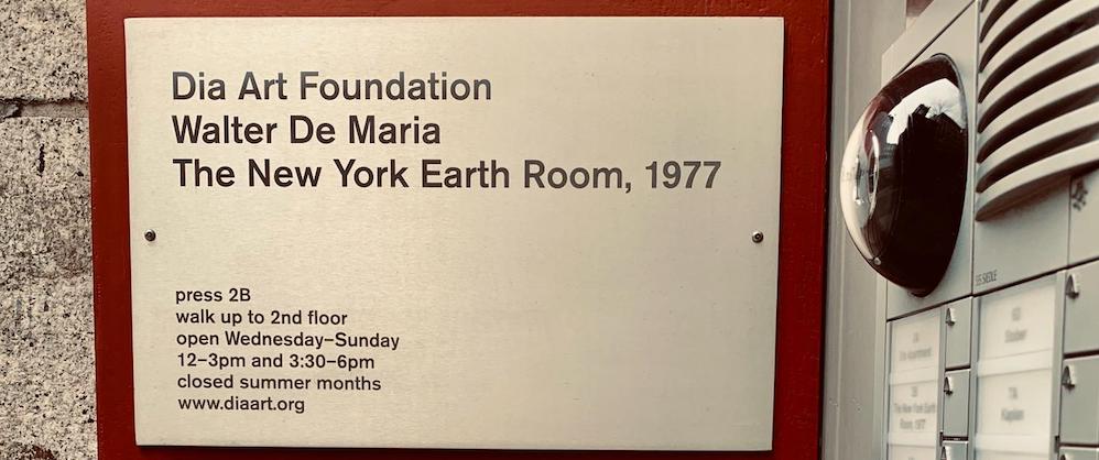 The Earth Room, Soho @Olivia Garcin