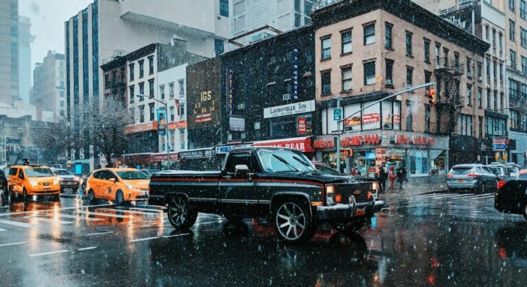 Brèves new-yorkaises: Tempête de neige, piscine sur East River et tremblement de terre