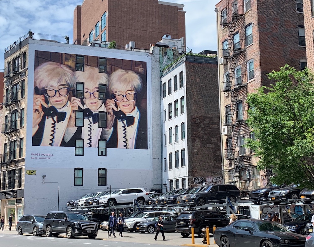 Gucci Mural, Lafayette St @Olivia Garcin