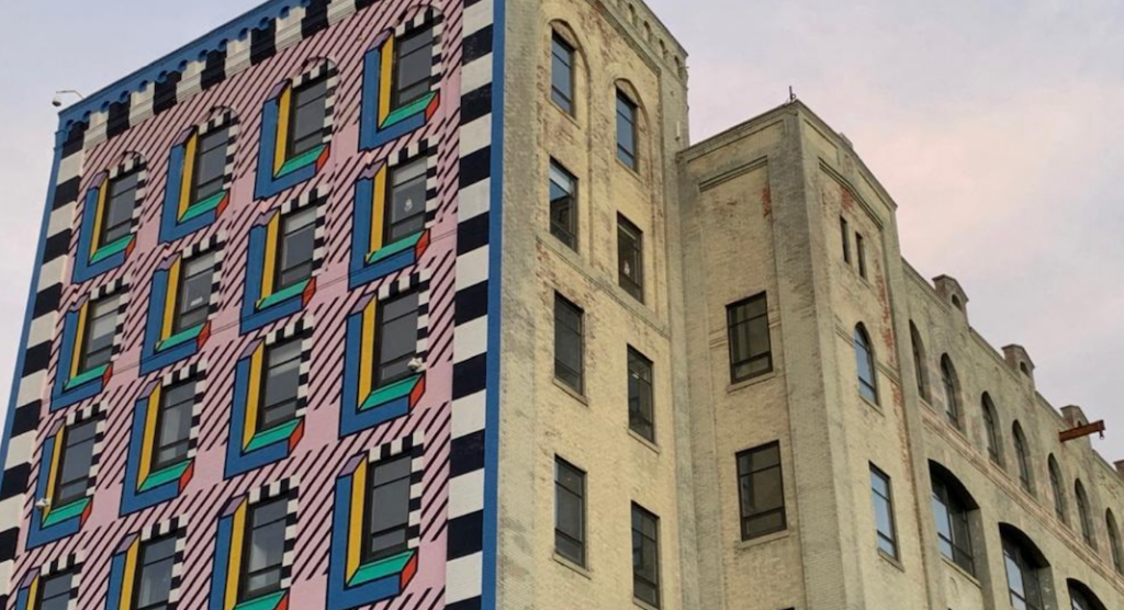 Camille Walala Wall, Building 1 @olivia garcin