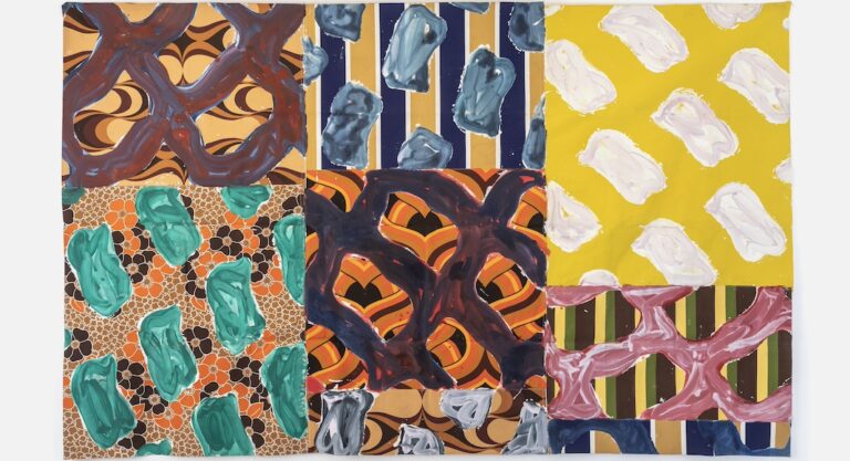 Le travail de Claude Viallat mis en lumière à la Galerie Templon
