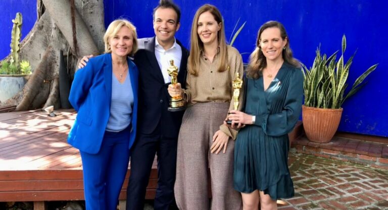 Un brunch au Consulat de Los Angeles avec Justine Triet et les nommés français aux Oscars